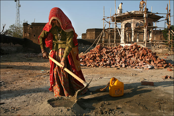 labourer in Rajasthan