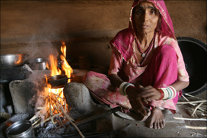 woman in Rajasthan