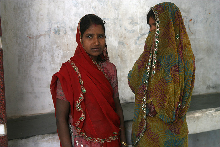 girls in Rajasthan