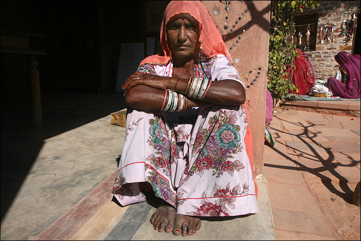 woman in Rajasthan