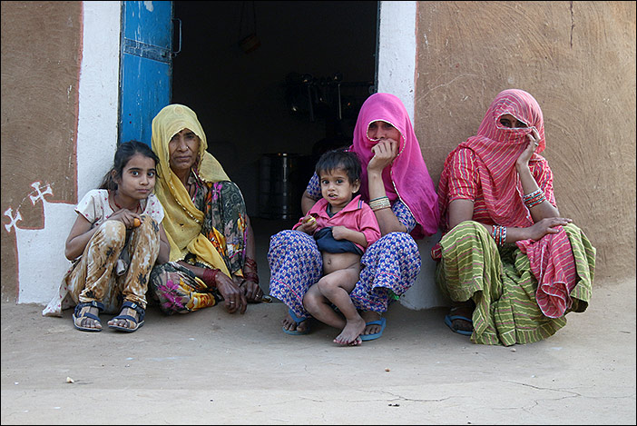 women in Rajasthan