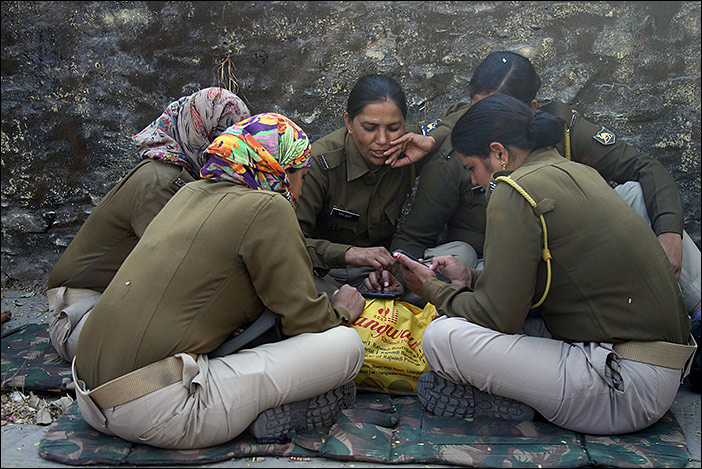 Policeladies in Udaipur