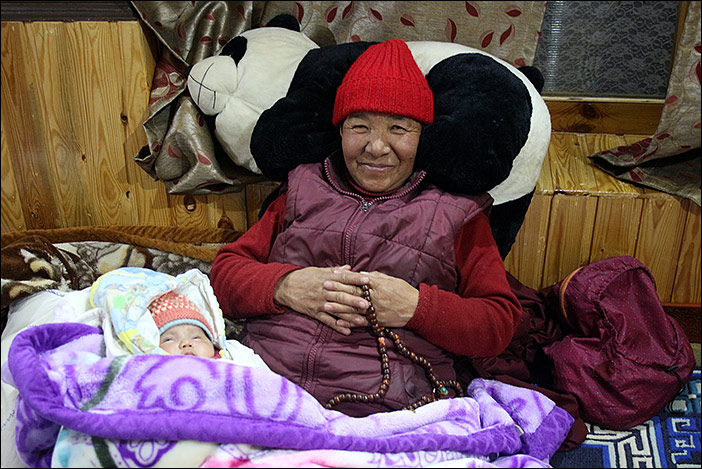 Choglamsar in Ladakh